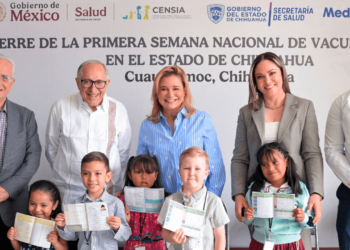 Concluye en Cuauhtémoc la Primera Semana Nacional de Vacunación 2025
