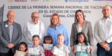 Concluye en Cuauhtémoc la Primera Semana Nacional de Vacunación 2025