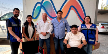 Entregan 12 sillas de ruedas al DIF Municipal para personas con discapacidad