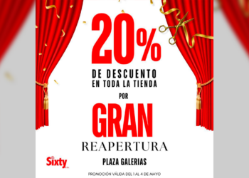 Sixty reabre sucursal en Galerías con imagen renovada