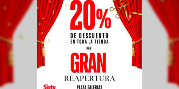 Sixty reabre sucursal en Galerías con imagen renovada