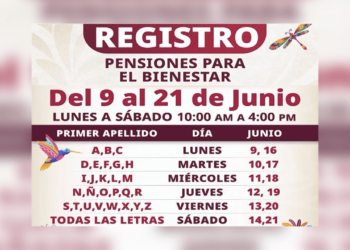 Abren registro para programas del Bienestar del 9 al 21 de junio