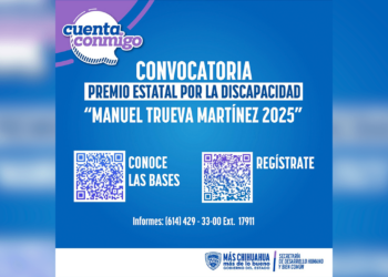Lanzan convocatoria al Premio Estatal por la Discapacidad 2025