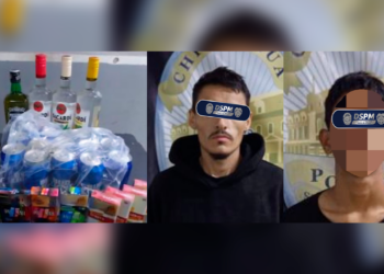 Detienen a dos por robo a tienda en Paseos de Camino Real