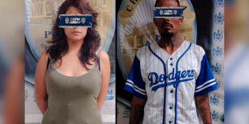 Detienen a pareja con droga en la colonia Rinconada Los Nogales