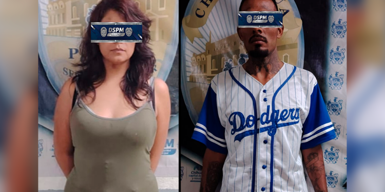 Detienen a pareja con droga en la colonia Rinconada Los Nogales