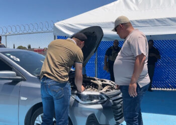 Instalan módulo seguro para venta de vehículos en la comandancia norte