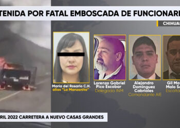 Capturan a María del Rosario C.H., alias “La Manzanita”