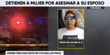 Mujer asesinó a su esposo tras discusión en la colonia Los Pinos
