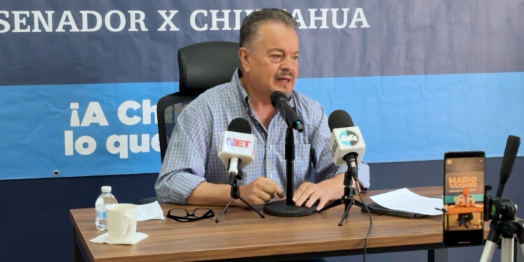 Senador Mario Vázquez critica elecciones judiciales