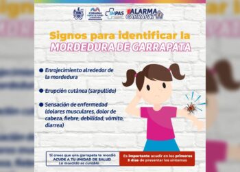 Detectar a tiempo la mordedura de garrapata puede salvar vidas