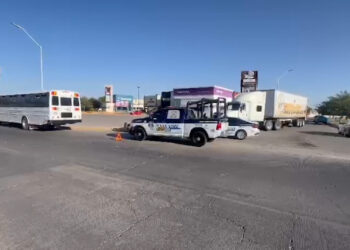 20 heridos leves en choque de transporte de personal