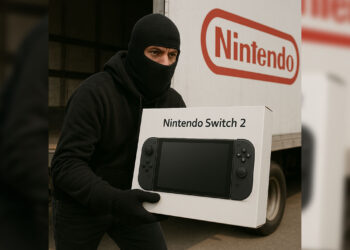 Roban 2.800 consolas Nintendo Switch 2 de un camión de reparto