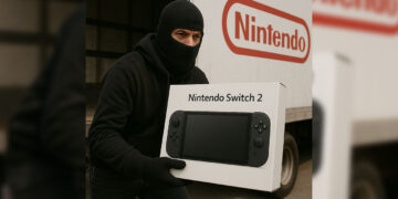 Roban 2.800 consolas Nintendo Switch 2 de un camión de reparto