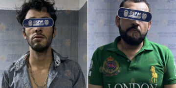 Presentan a sujetos detenidos en ‘La Cerve’