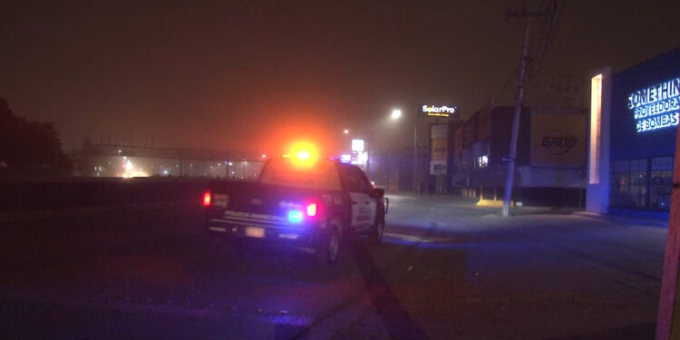 Tormenta de arena cubrió la ciudad la noche del martes