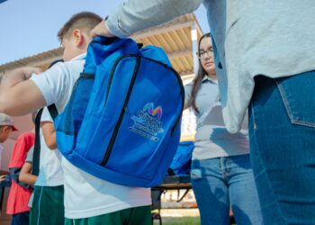 Entregarán más de 105 mil mochilas como parte de “Mi Bolsa Escolar 2025”