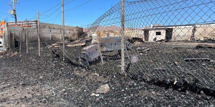 Voraz incendio en terreno baldío quedó reducido a cenizas