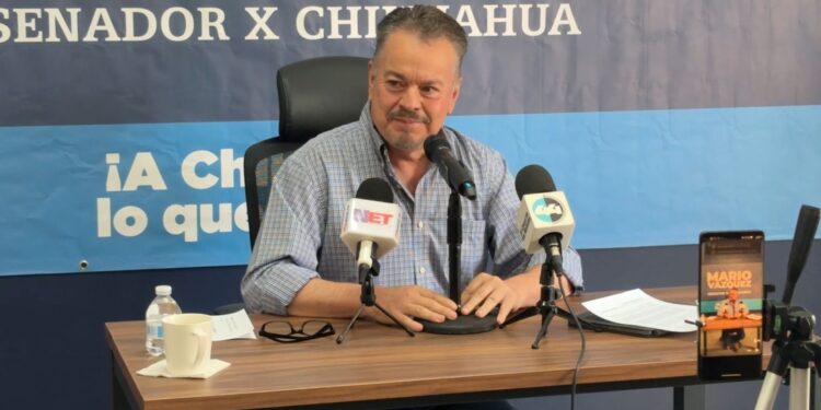 El senador Mario Vázquez criticó el proceso electoral por “acordeones”