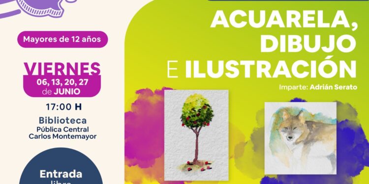 Invitan a talleres gratuitos en la Biblioteca “Carlos Montemayor”