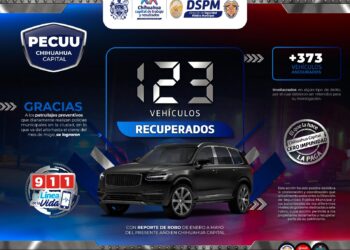 Recuperó Policía Municipal 123 automóviles robados de enero a mayo en la ciudad