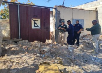 Supervisan viviendas y predios en abandono en la capital