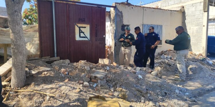 Supervisan viviendas y predios en abandono en la capital