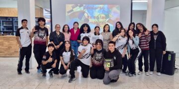 Fomenta diputada Jael Argüelles el arte y las matemáticas en el CBTis 114