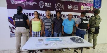 Caen cuatro con miles de dosis de metanfetamina