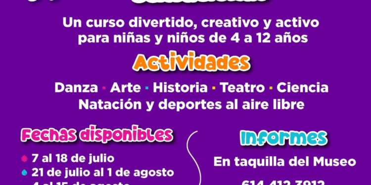 Abren inscripciones para el curso “Verano Sensacional” del DIF Estatal