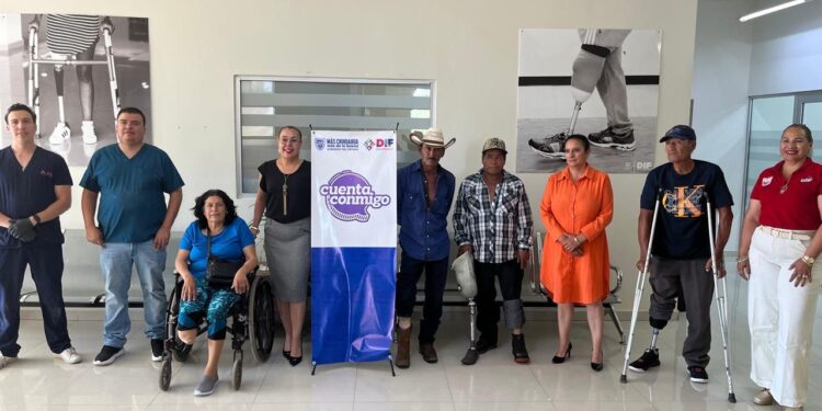 DIF Estatal donó dotación de prótesis a 8 personas