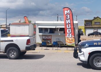 Ejecutado en puesto de menudo en Los Girasoles