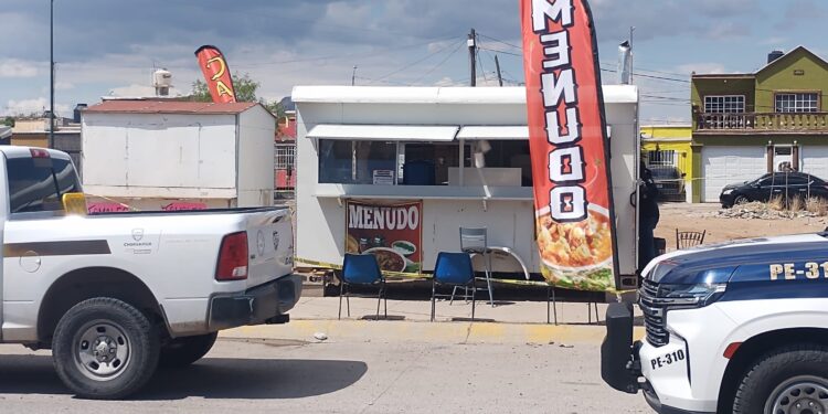 Ejecutado en puesto de menudo en Los Girasoles