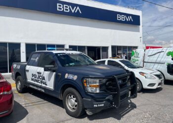 Hombre de 65 años fallece en sucursal de BBVA