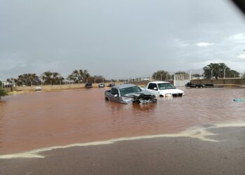 Afecta temporal lluvioso a zona de campos menonitas