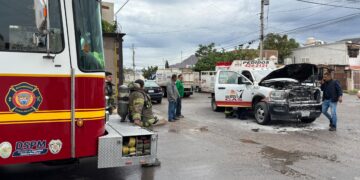 Camión de Gas LP se incendia en la colonia Nombre de Dios