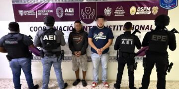 Cateos en colonia Cerro de la Cruz dejan dos detenidos por homicidio