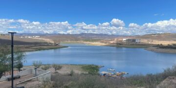 Lluvias aumentan nivel de la presa El Rejón