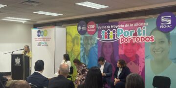 Firman “Alianza por ti, por todos” para apoyar a la niñez y adolescencia