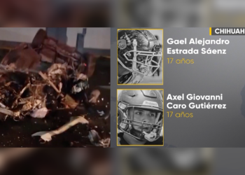 Mueren dos jóvenes en accidente vehicular en Chihuahua