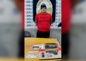 Detienen a joven armado en fraccionamiento Las Palmas