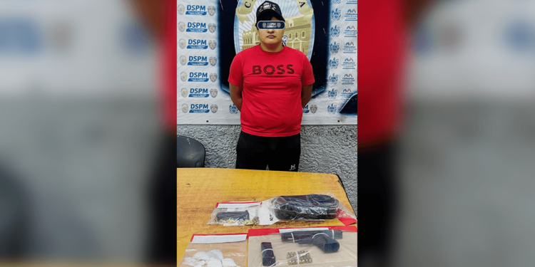 Detienen a joven armado en fraccionamiento Las Palmas