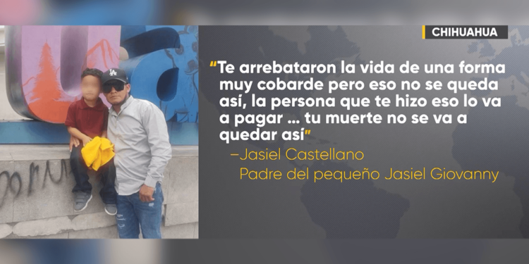 Padre del pequeño Jasiel exige justicia en redes sociales