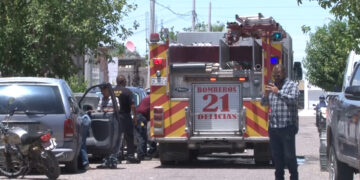 Incendio en vivienda de Delicias moviliza a cuerpos de emergencia