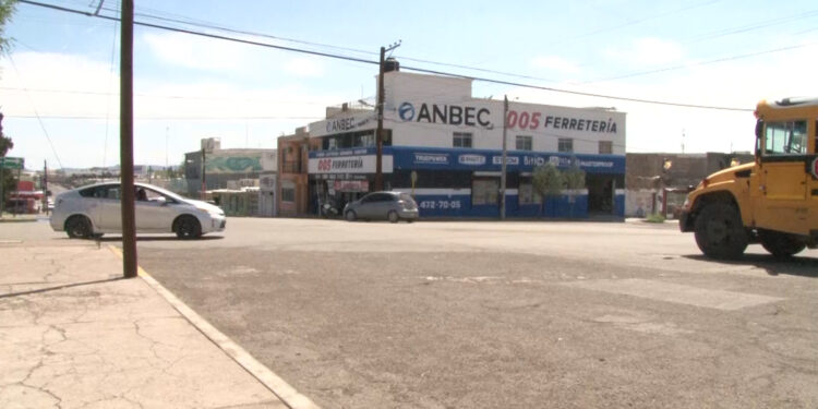 Reportan crucero peligroso en calles de Delicias