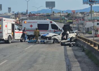 Joven de 19 años pierde la vida en aparatoso choque en Periférico de la Juventud