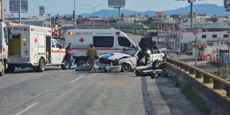 Joven de 19 años pierde la vida en aparatoso choque en Periférico de la Juventud