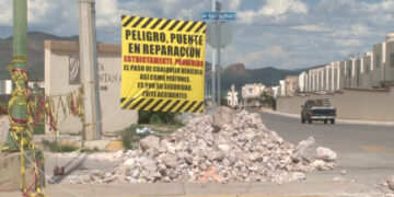 Puente colapsado en Ribera de Sacramento desata alarma vecinal