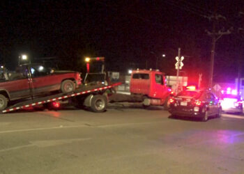 Accidente vehicular en vías del tren de Cuauhtémoc