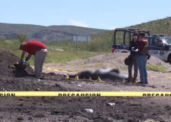 Localizan cuerpo envuelto en bolsa negra en carretera Aldama-Ojinga